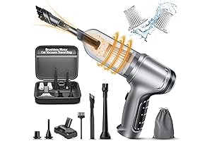 ITUTN Car Vacuum Cleaner High Power - 15000Pa for Deep Cleaning