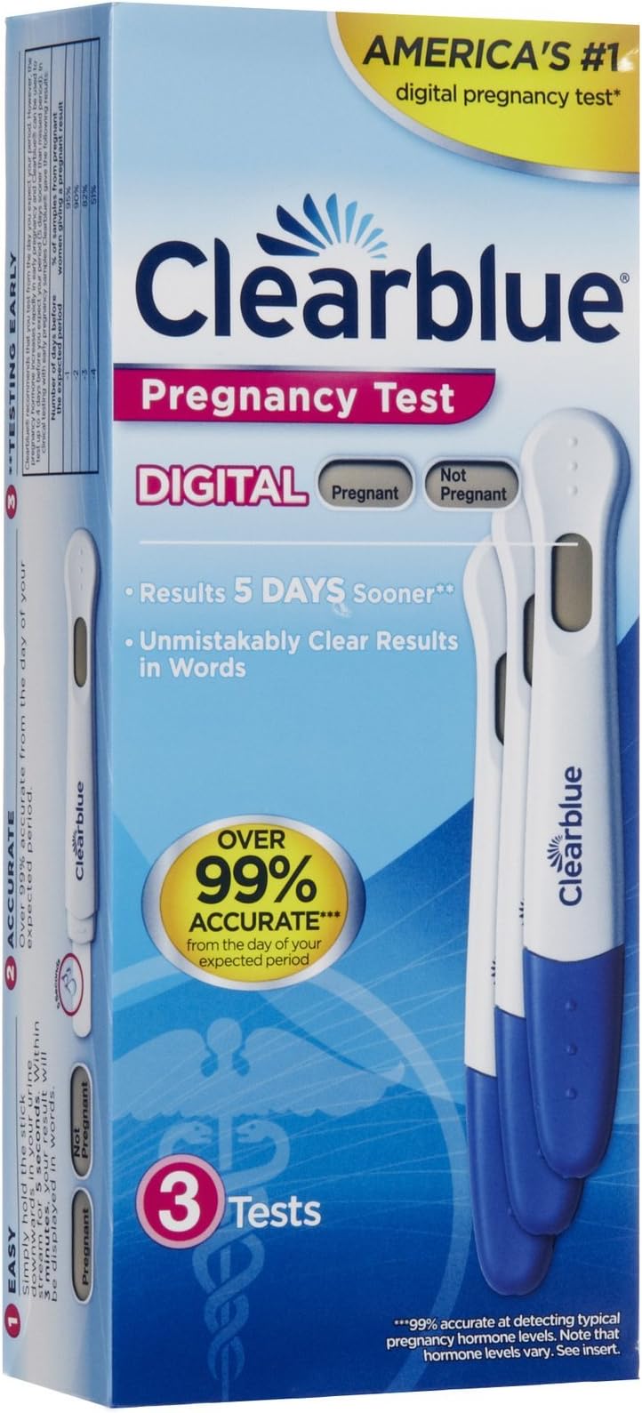 Clearblue Pregnancy Test Digital (3 Tests)
