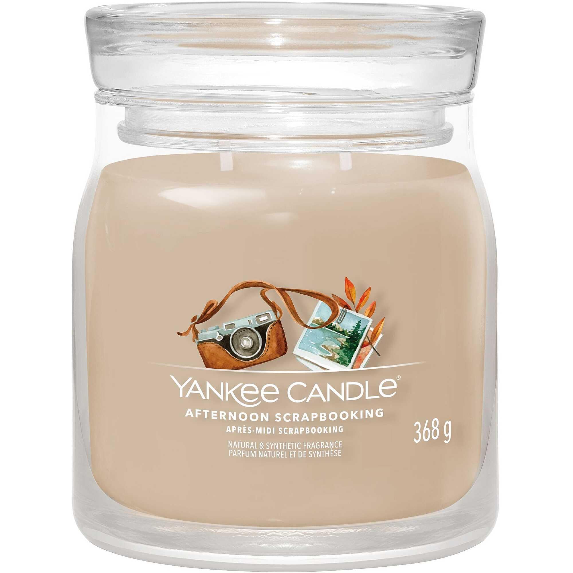 Afternoon Scrapbooking Signature Medium Jar by Yankee Candle