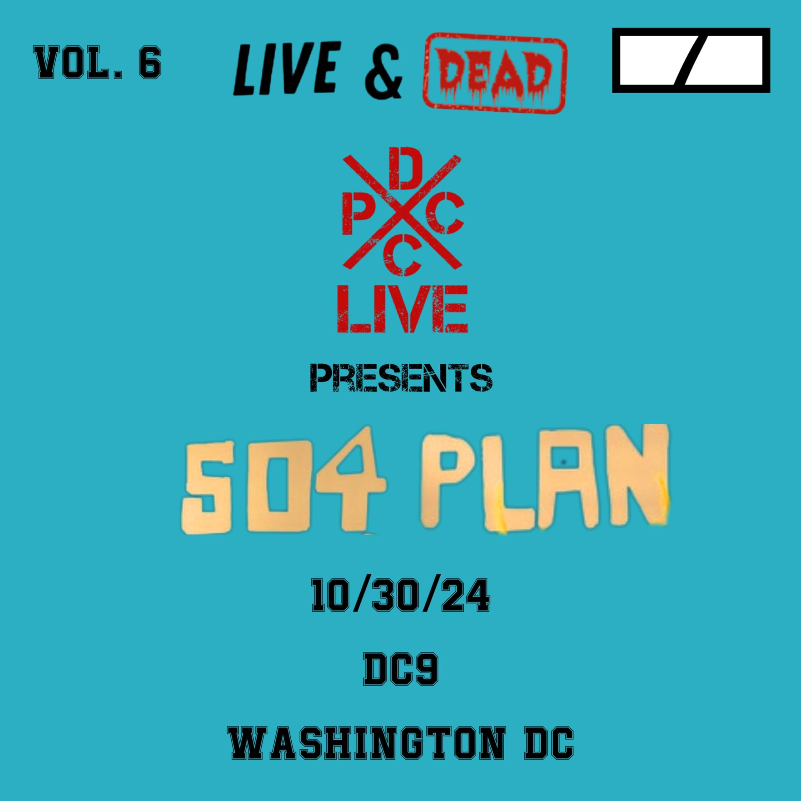 504 Plan Dcxpc Live & Dead Vol. 6 LP New 760137193869