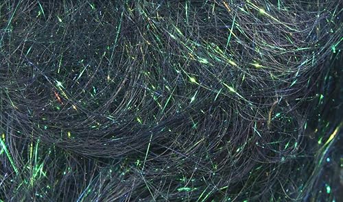 Miniatura 19 de Hareline Fly Tying 8″ Ice Wing Fiber – Synthetic Fly Tying Wing Material for Streamers, Dry Flies & Saltwater Patterns Gris,rojo (PEARL RED