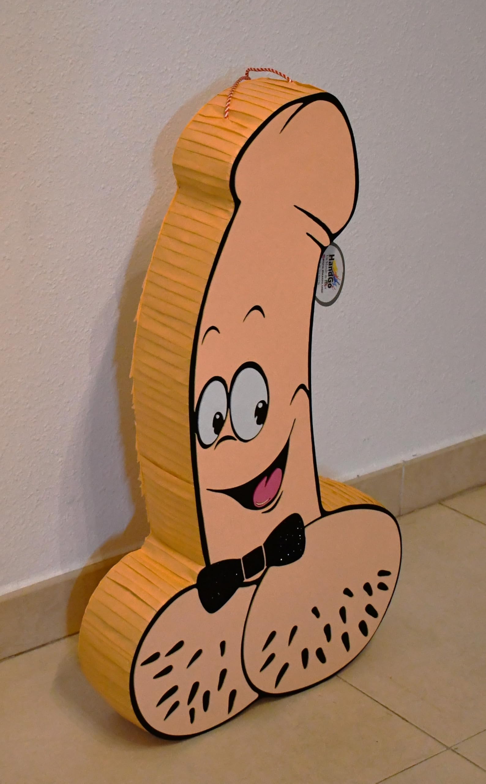 Piñata erótica Adulto Grande para Despedida de Soltero/Soltera Hecha a Mano (Claro)