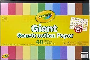 Crayola Construction Paper 96 Count Giant Size