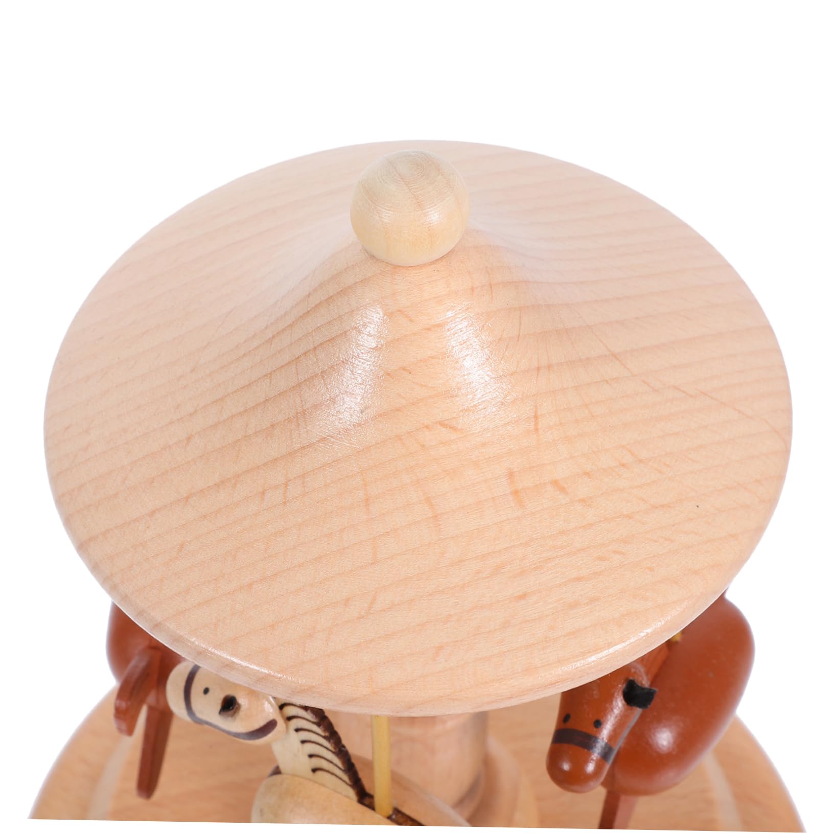INOOMP Caja Musical De Madera Adorno Vintage Caja De Joyas Musical para y Mujeres De Cumpleaños