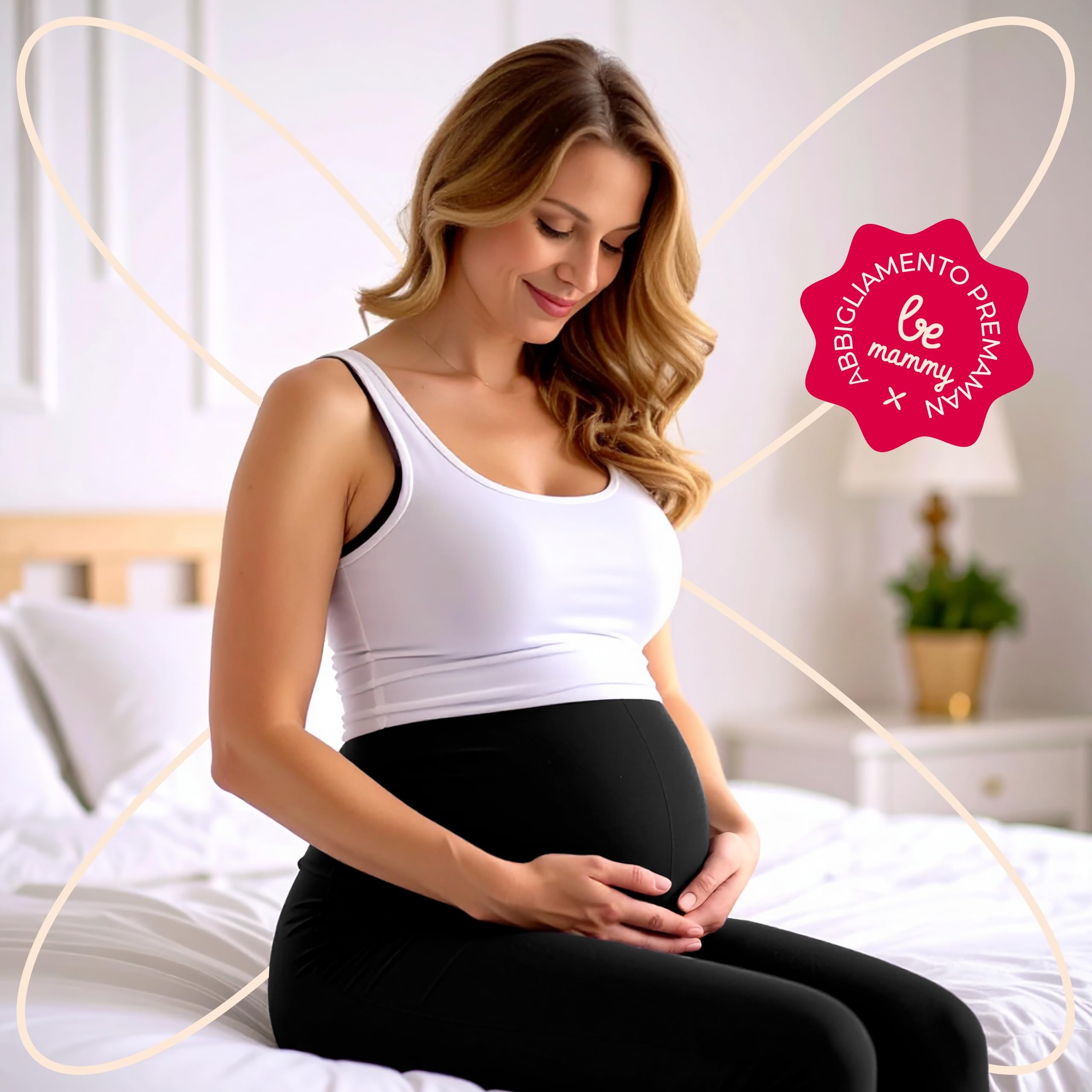 Be Mammy Leggings Premaman Lunghi BE20-230