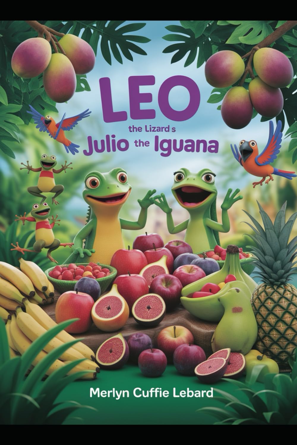 LEO THE LIZARD AND JULIO THE IGUANA: HAPPY TIMES AT THE MANGO TREES