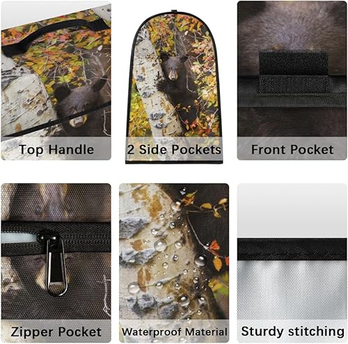 Miniatura 3 de Bear Climb - Cubierta para mezclador de cocina compatible con 6-8 cuartos de galón, cubierta para batidora de pie, se adapta a cabezal inclinable y