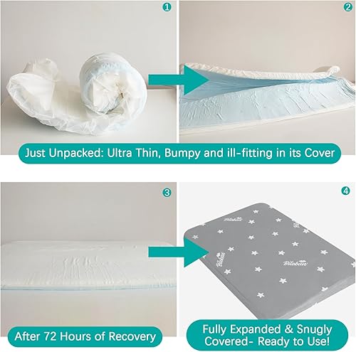 Miniatura 2 de Biloban Camas para perros pequeños, cama impermeable para perros pequeños con funda extraíble lavable, almohadilla de cama de espuma para perros