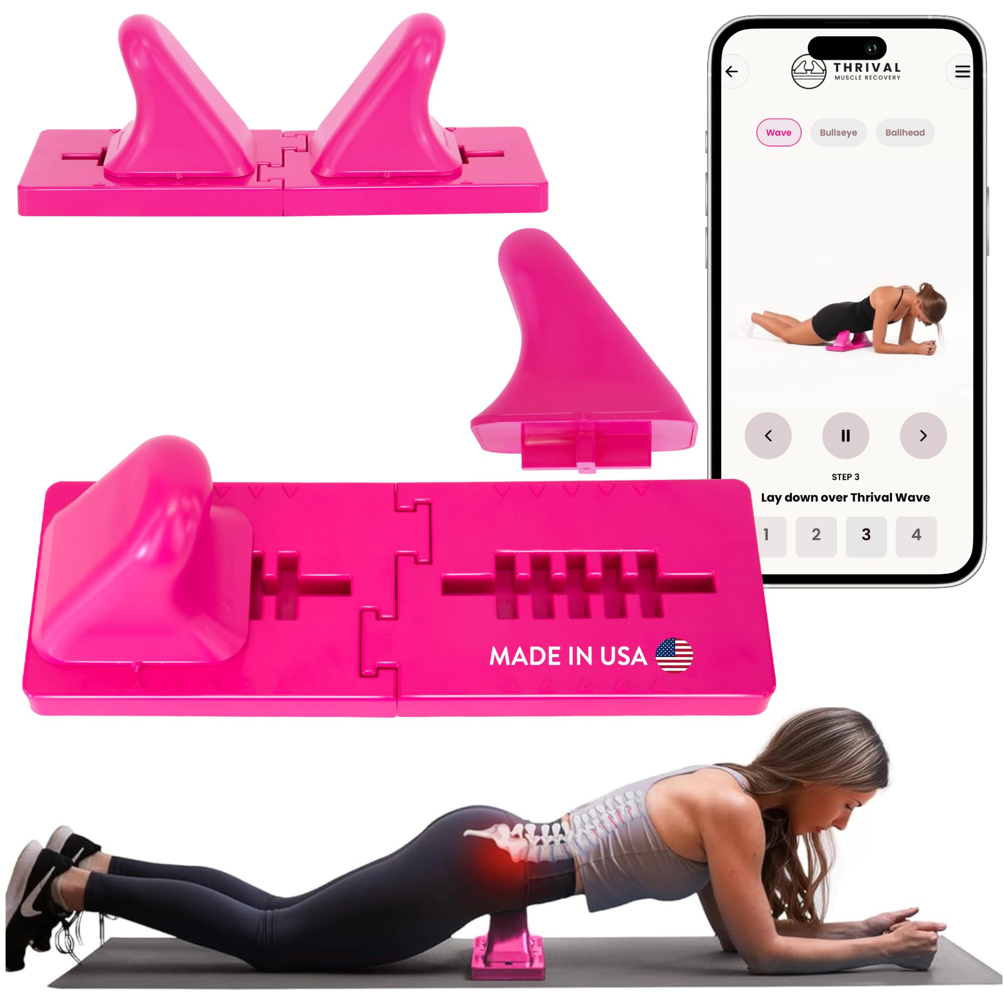 Thrival Wave: Psoas Release Tool - Back Pain Relief -17 Thrival Wave: Psoas Release Tool - Back Pain Relief -17