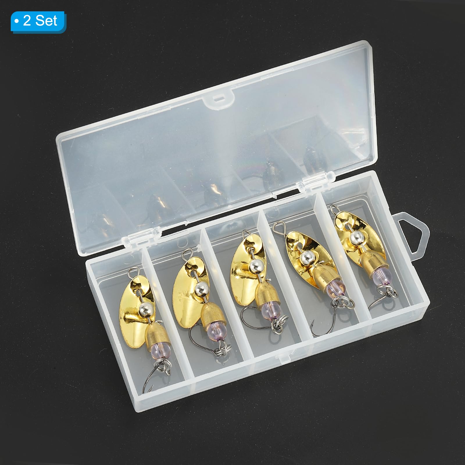 PATIKIL 1/8 oz Fishing Lures Spinnerbait - Image 3