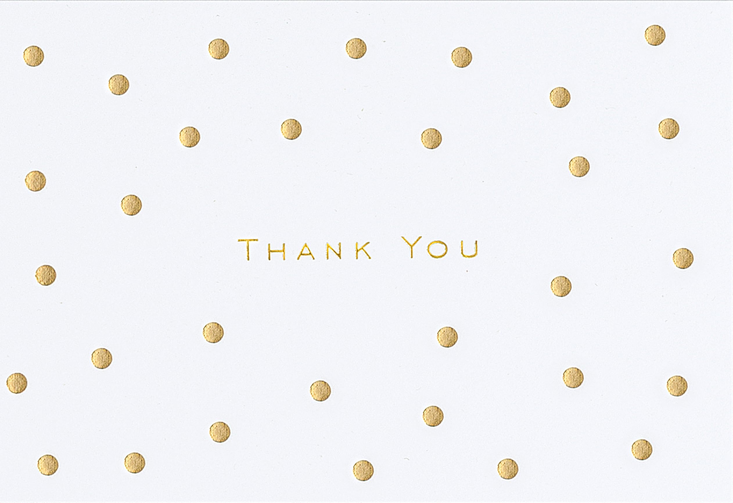 Gold Dots Thank You Notes (Stationery, Note Cards, Boxed Cards)