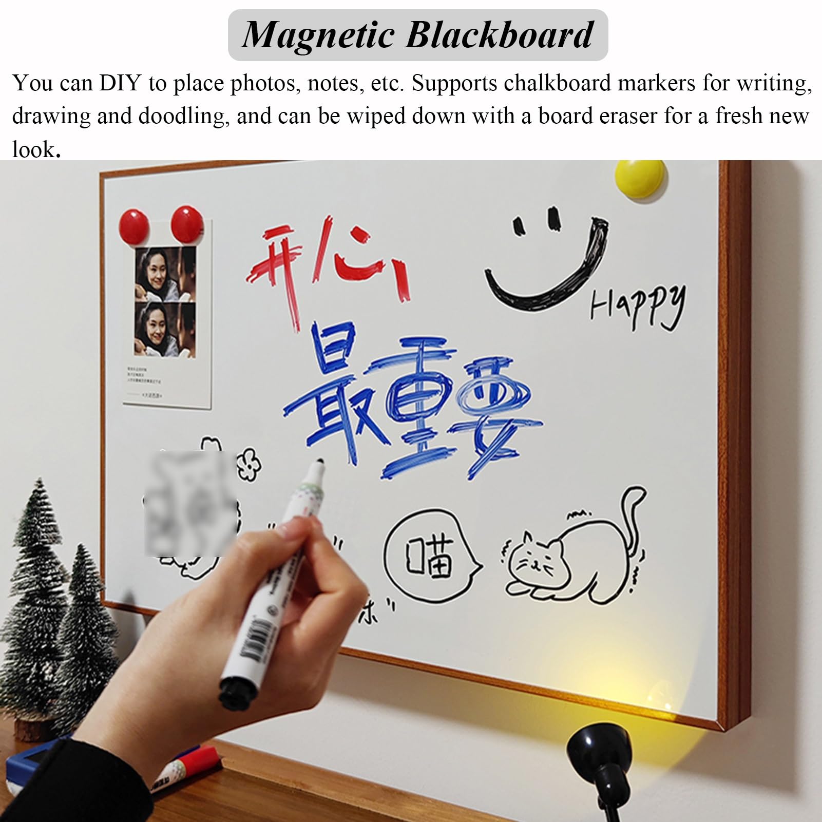 Tapa Cuadro Electrico Obra de Arte DIY para Cubrir un Panel Eléctrico, Caja de Medidor Eléctrico con Soportes Hidráulicos para Varillas, Tapiz para Ocultar un Panel Eléctrico, Decoración del Hogar(Whi