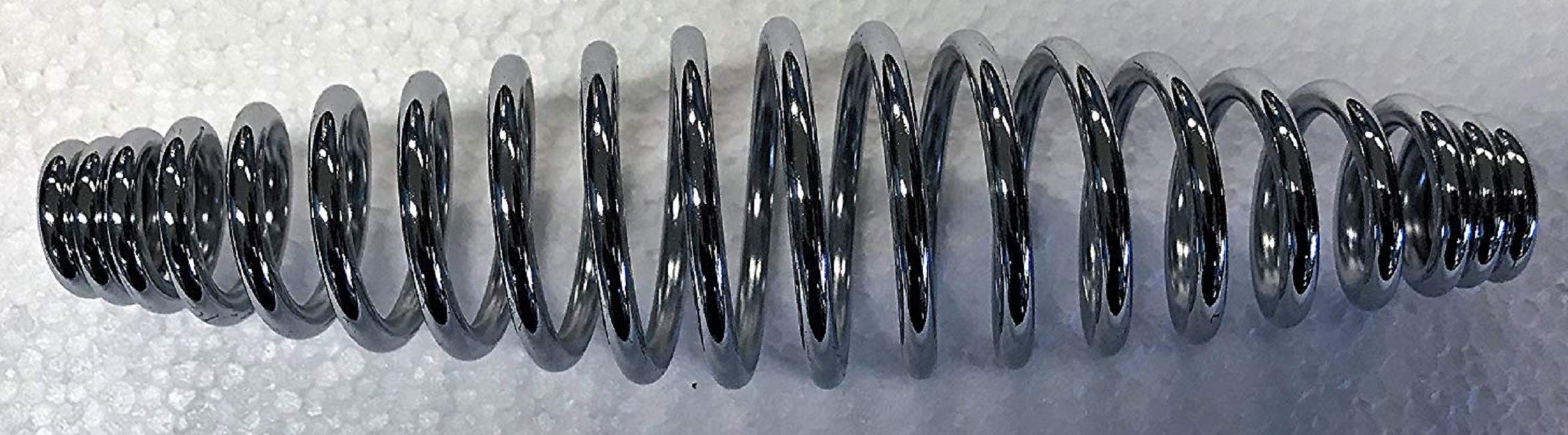 RCK Sales BBQ Grills Smokers & Wood Burning Stove 1/2" Polished Chrome Spring Cool Touch Handle 6.75"