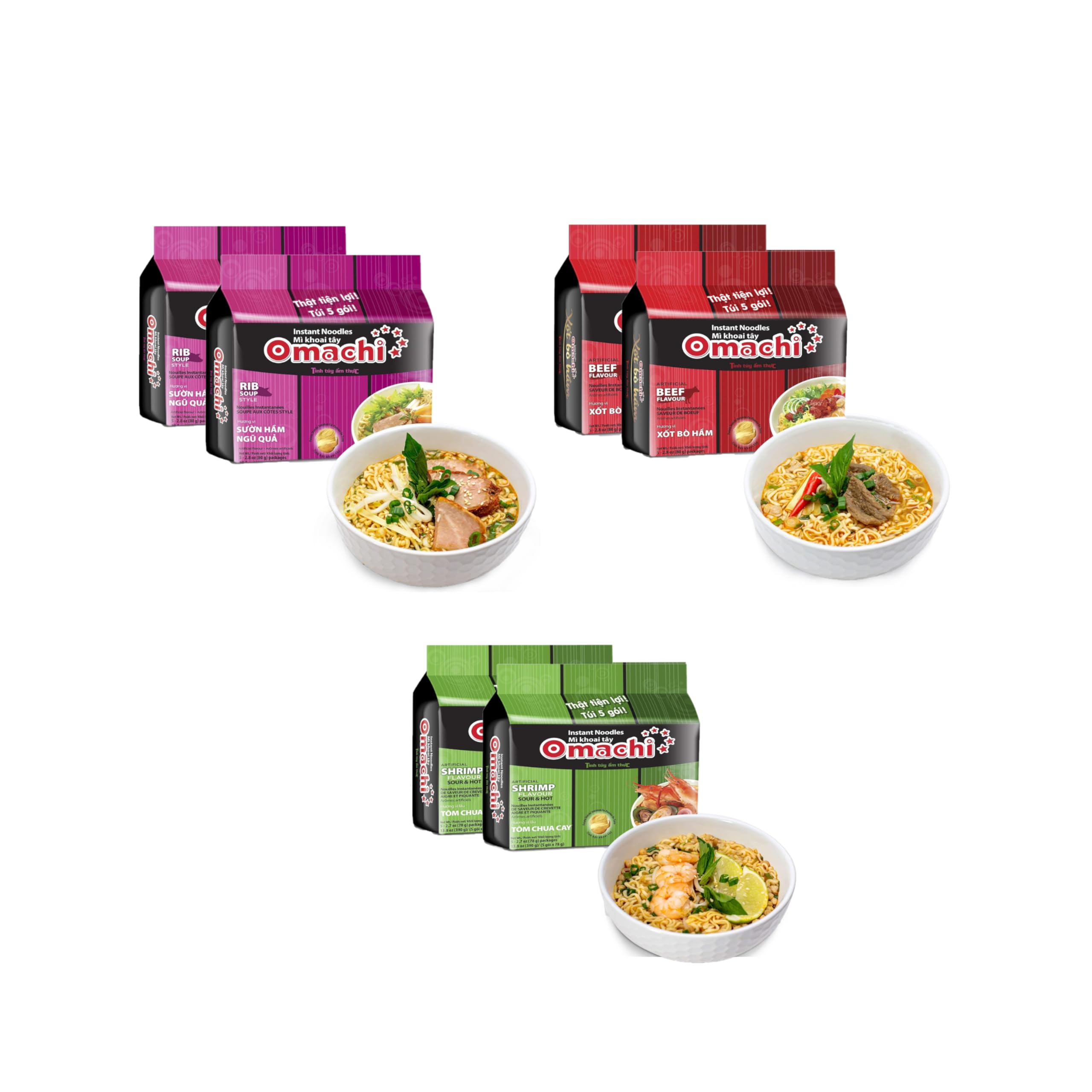 ◆Omachi◆ Amazon.com: Generic OMACHI Golden Potato Noodles 3 Flavors
