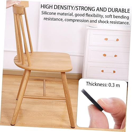 Miniatura 4 de 32 alfombrillas para mesa y silla, protector de escritorio, protector de escritorio, tapete de mesa, patas de silla, tapas de silicona, deslizadores