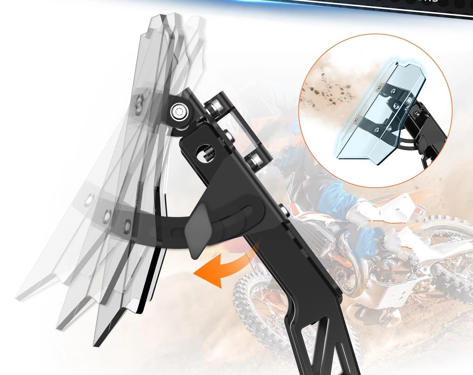 Support De Navigation pour Moto pour GasGas 700 SM/ES 2022 – 2024, Support GPS pour Kit Carénage Support Fixation GPS