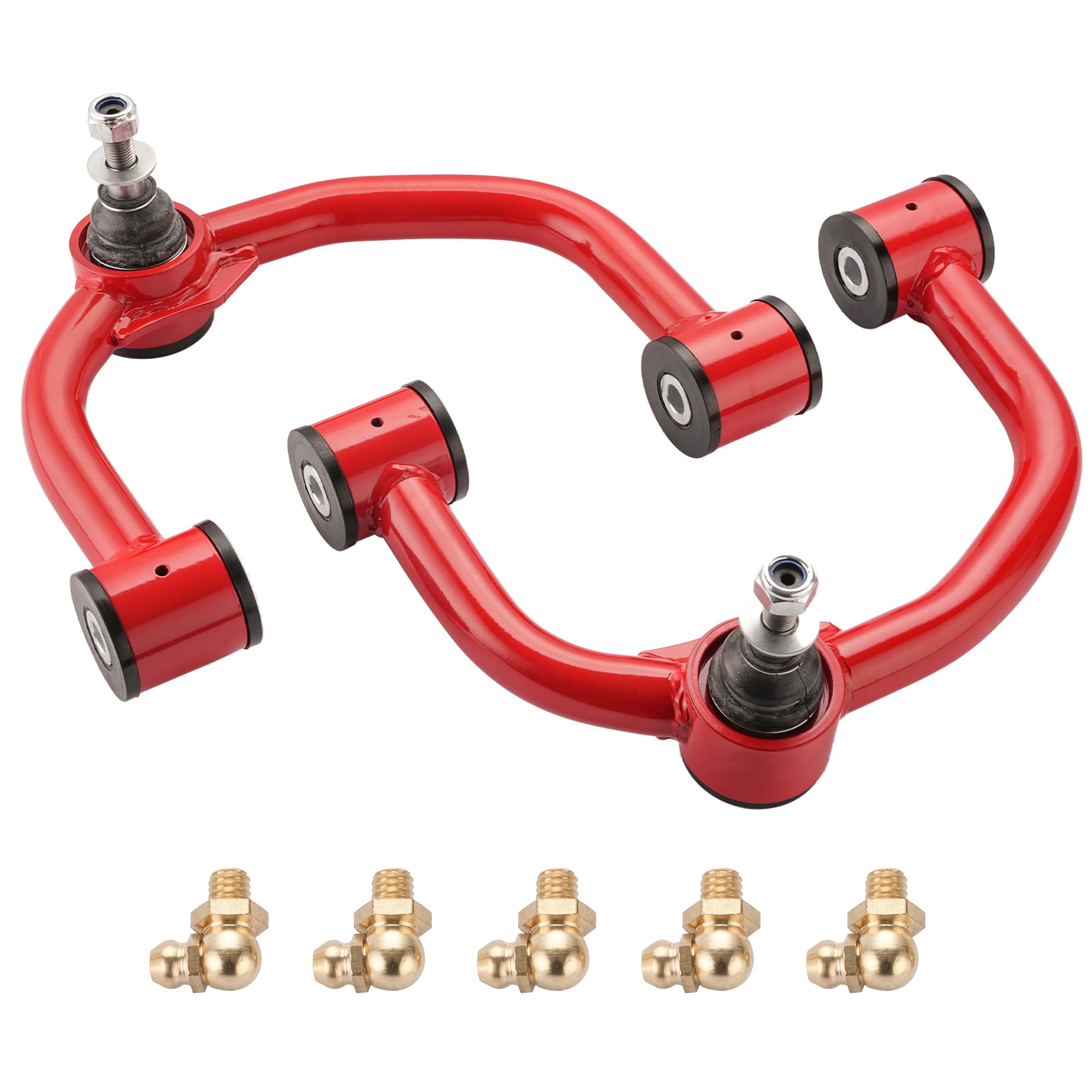 Photo 1 of QYNQYN 2-4" Red Tubular Upper Control Arms for F-150