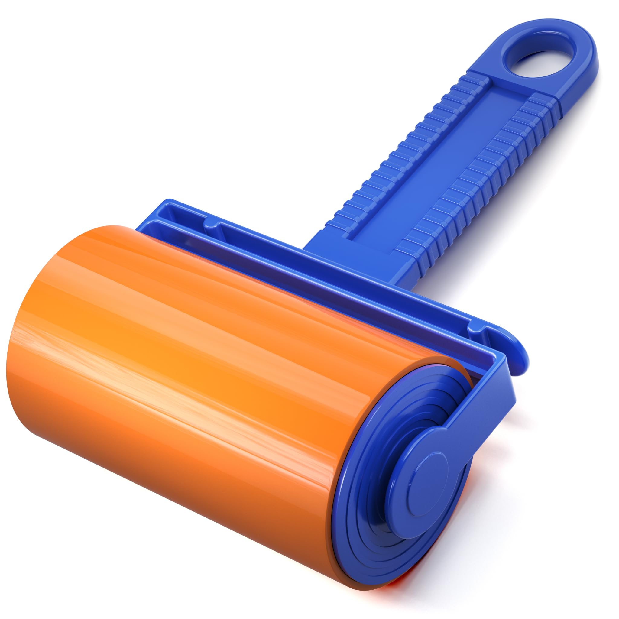 Hangerworld Darkblue Washable Lint Roller With Cover - Fluff, Pet Hair & Dust Remover - Super Sticky For Clothes