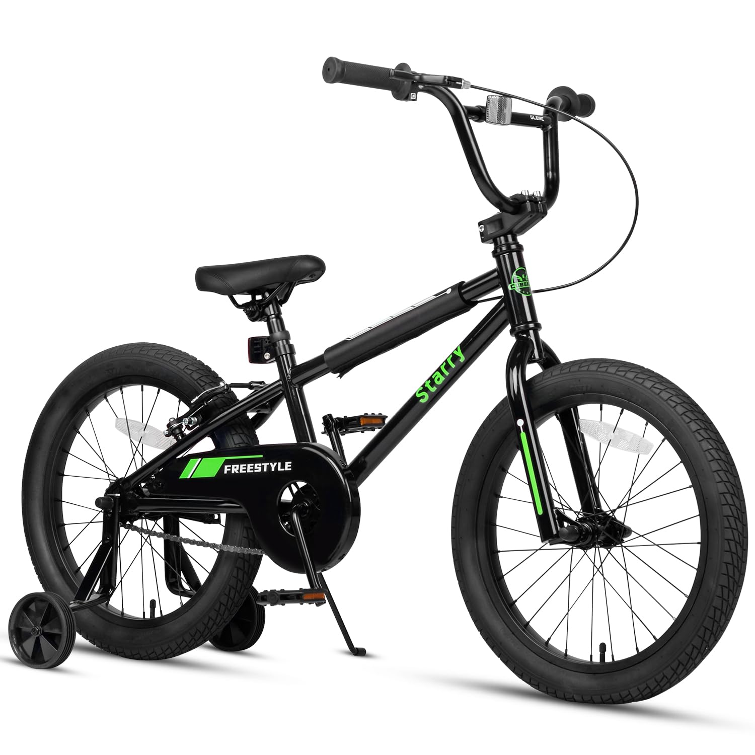 12 14 16 18 Inch Kids Bike BMX Style Bicycle with Training Wheels Coaster Brake for 1-10 Years Old Toddlers Boys Girls Multiple Colors
