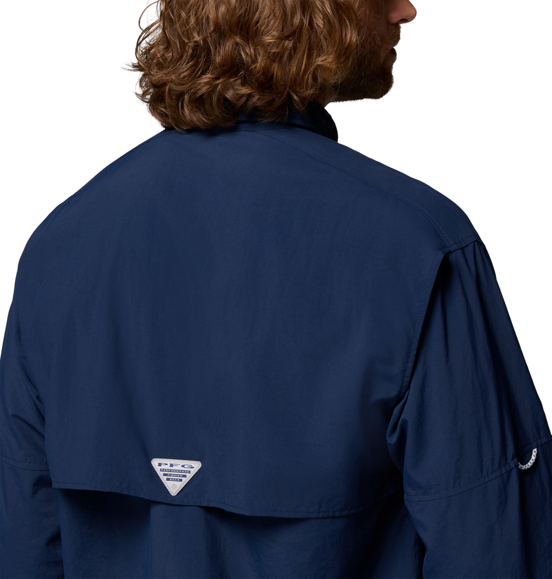 Columbia Męska koszula z długim rękawem Bahama 2, koszula z długim rękawem, Collegiate Navy, S