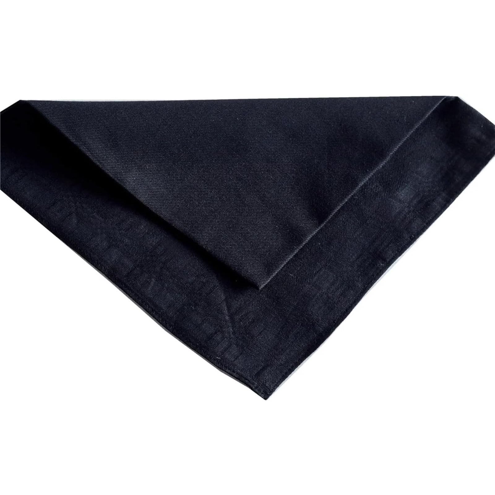 TaschentüCher Herren-Taschentücher aus weicher Baumwolle, schwarzes Taschentuch, 6er-Pack