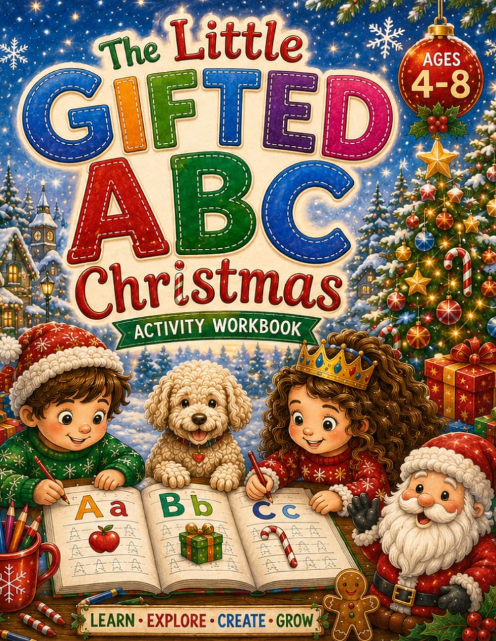 The Little Gifted: ABC Christmas Activity Workbook