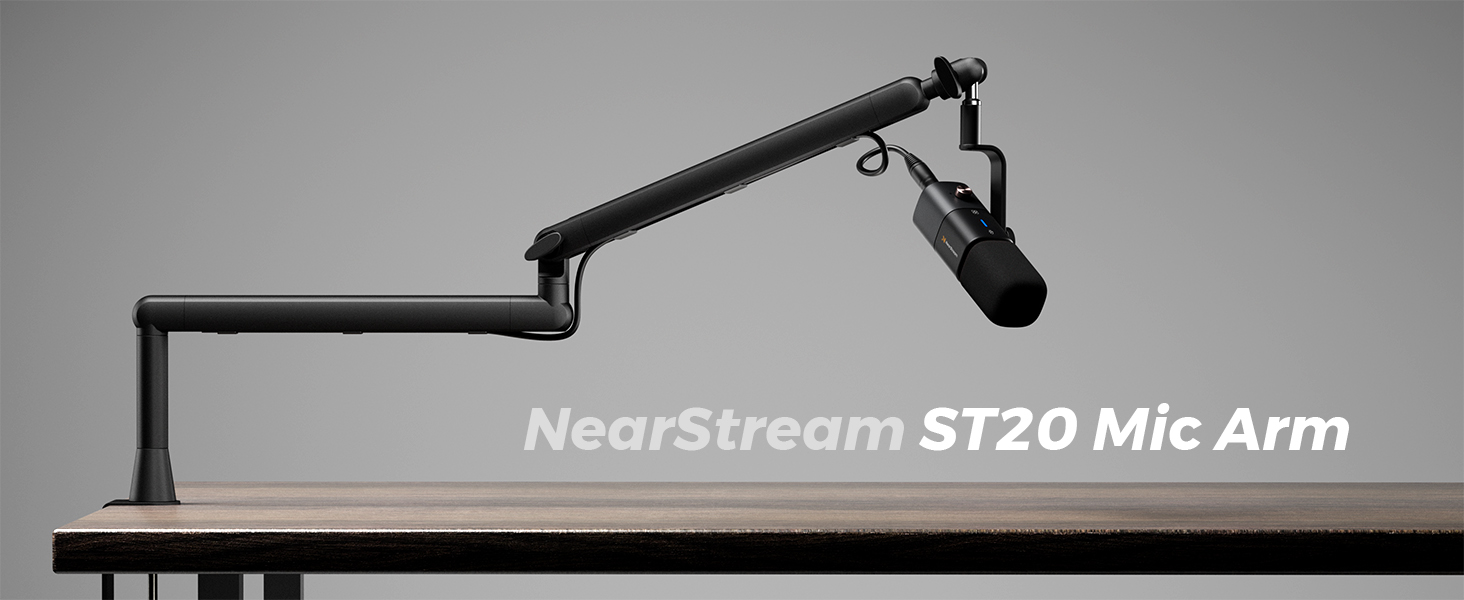 Amazon.com: NearStream ST20 Adjustable Microphone Stand with 1/4