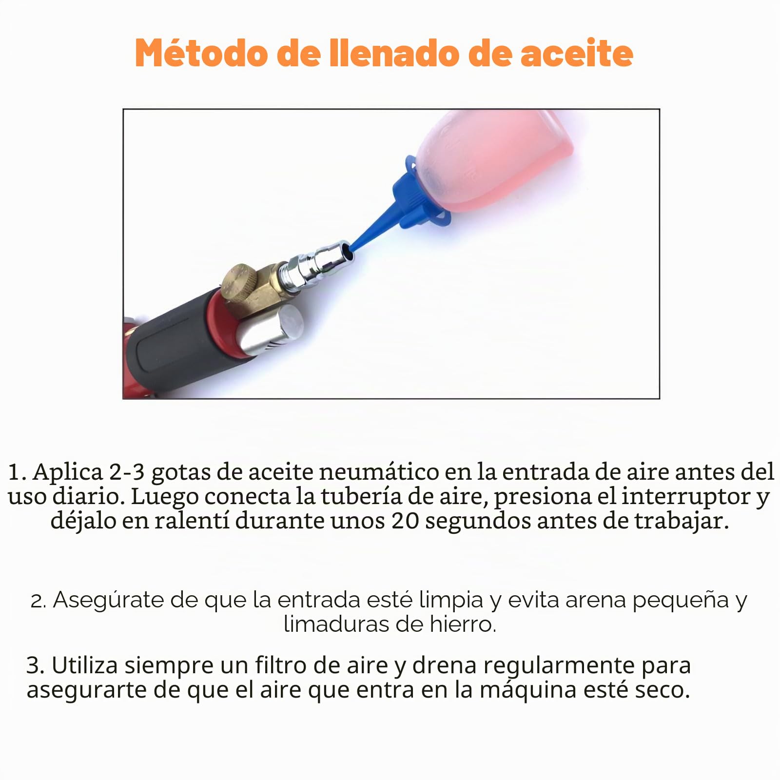 Nuevo afilador/pulidor angular de presión de aire de lijadora orbital de alto rendimiento Mini Rectángulo de lijado recto rojo largo de 50 mm y 75 mm (Rojo)