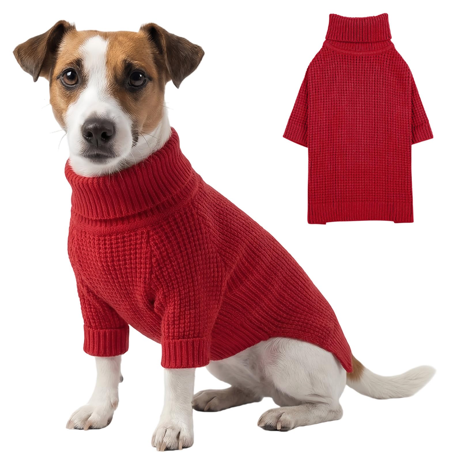 Pull Chien Hiver Petit pour Balades Confortables et Sorties Citadines au Chaud
