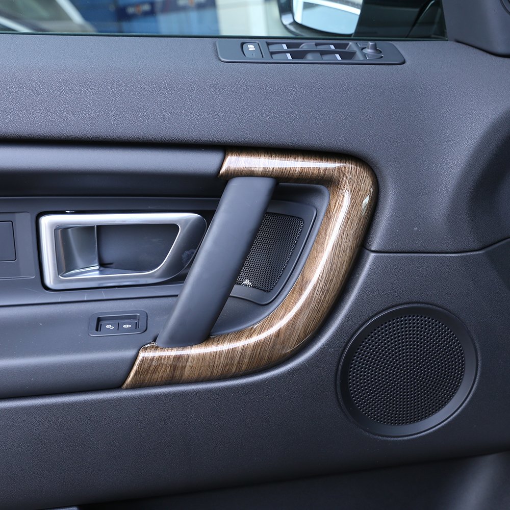 Poignée de porte pour Discovery Sport en ABS noyer marron : accessoires intérieur
