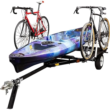 RIGHT-ON TRAILER Hauling Canoe Trailers for Car and More