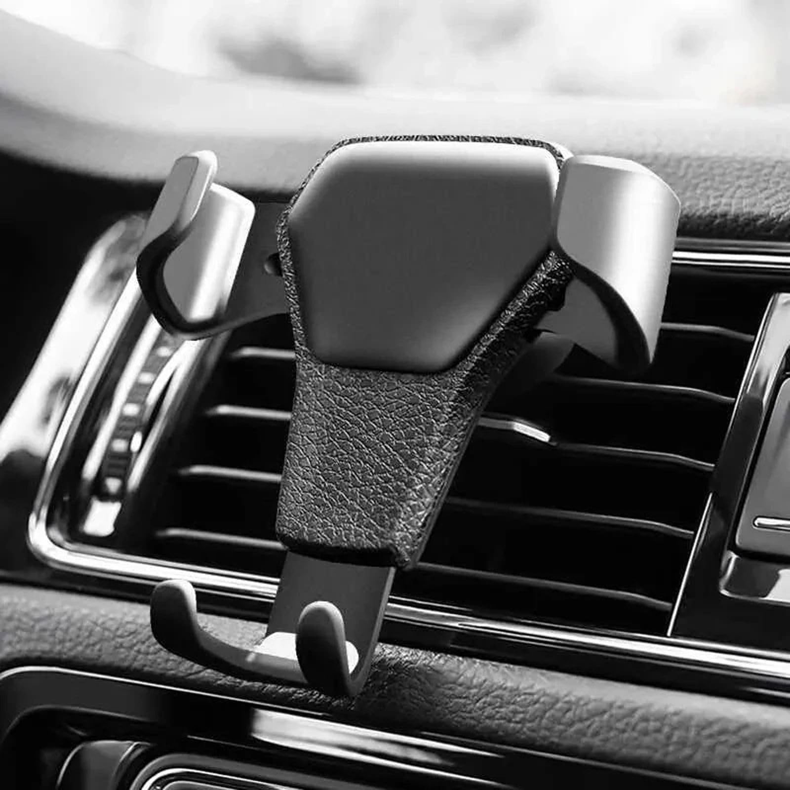 Gravity Car Holder Air Vent Clip Mount Mobile Cell Stand Smartphone, Adatto per iPhone Huawei Xiaomi Samsung
