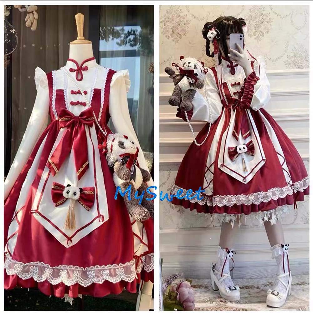 1062 ❤️Mメイド服ピンクワンピースイベントクリスマスサンタロリータコスプレM Amazon.co.jp: サンタコス ピンク サンタ コスプレ