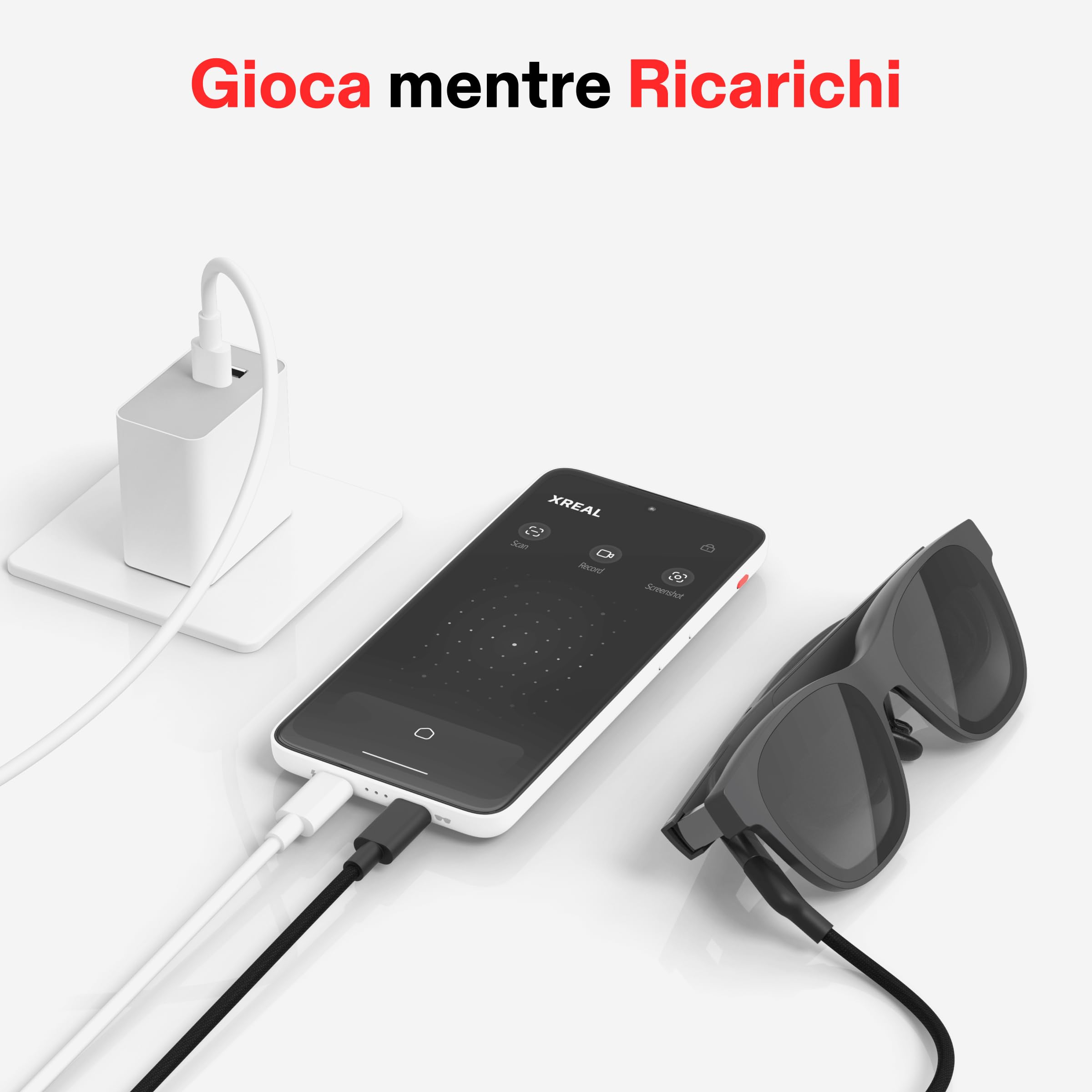 XREAL Beam Pro (6G+128G), il Compagno di Calcolo Spaziale per AR Occhiali, Fotocamere 3D, Android 14, Supporta Google Play Store Apps, Esperienze Spaziali Multiple per Film, TV e Giochi, FHD 1080p