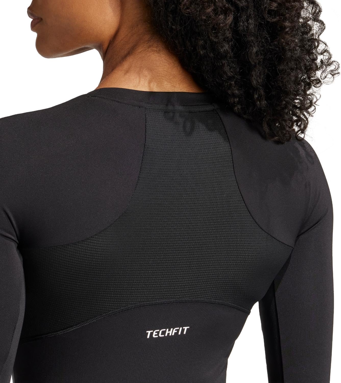 Adidas Womens Techfit Long-Sleeve Training Top - Image 5