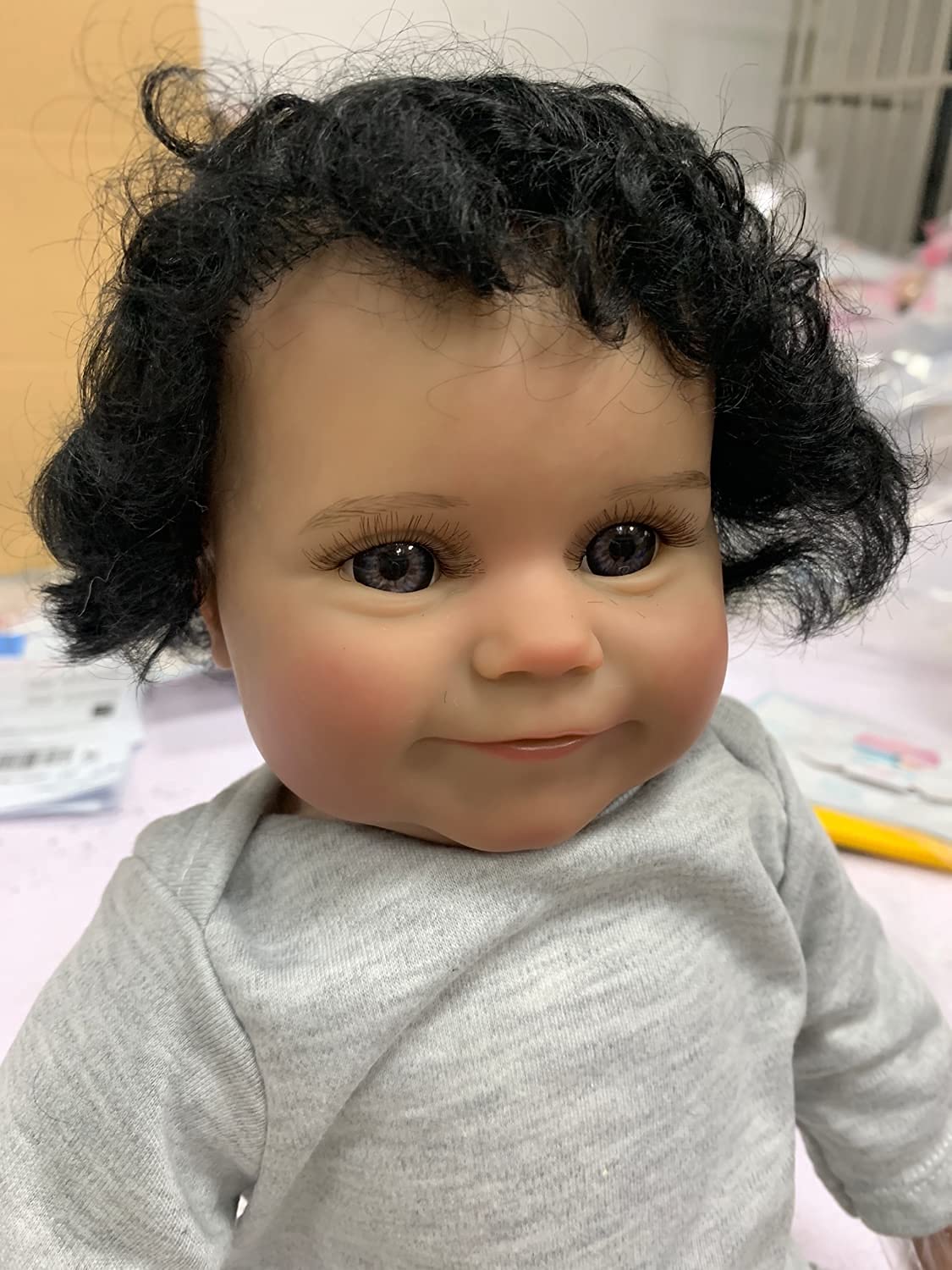 Buy LXTIN African American Reborn Baby Dolls Black Boys Girls 20inch