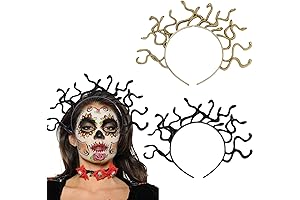 Gold Snake Headband Goddess Headpiece