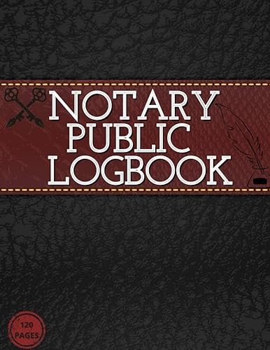 Notary Public Log Book: A Notary Book To Log Notorial Record Acts By A Public Notary VOL-4