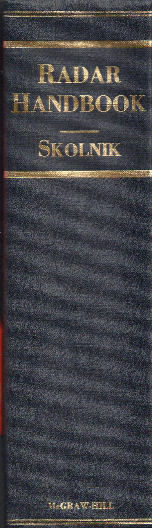 Radar Handbook by Merrill I. Skolnik (1970-08-01)