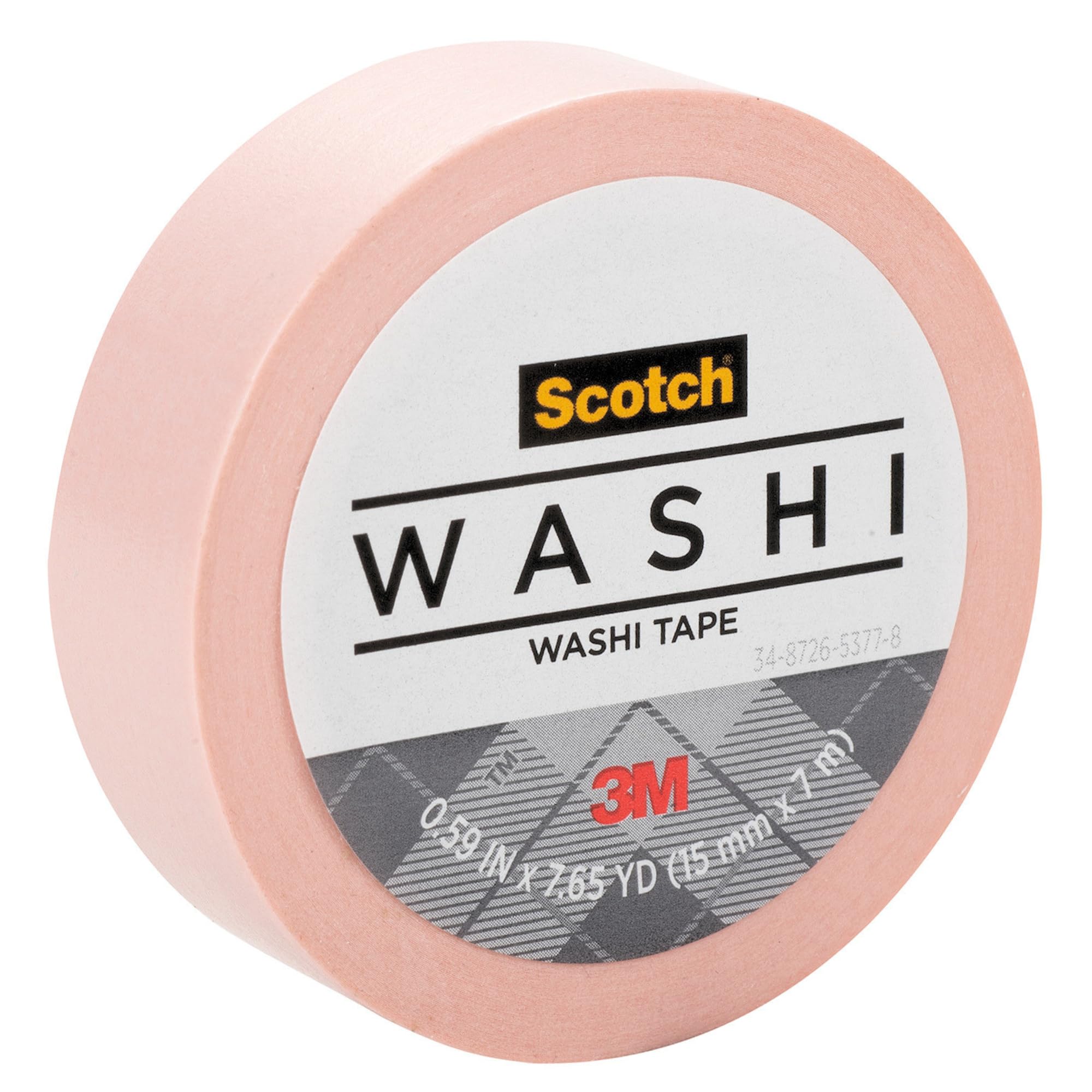 Amazon.com: Scotch Expressions Washi Tape, .59-Inches x 393-Inches