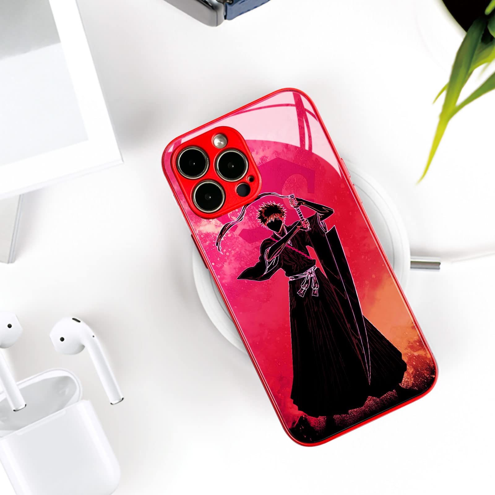 Amazon.com: Akatxezy Ichigo Anime Phone Case - Unique Manga