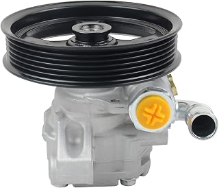 GELUOXI Power Steering Pump w/ Pulley for Chevy Traverse GMC Acadia Buick Enclave 3.6L 2007-2017 Replaces 20954812