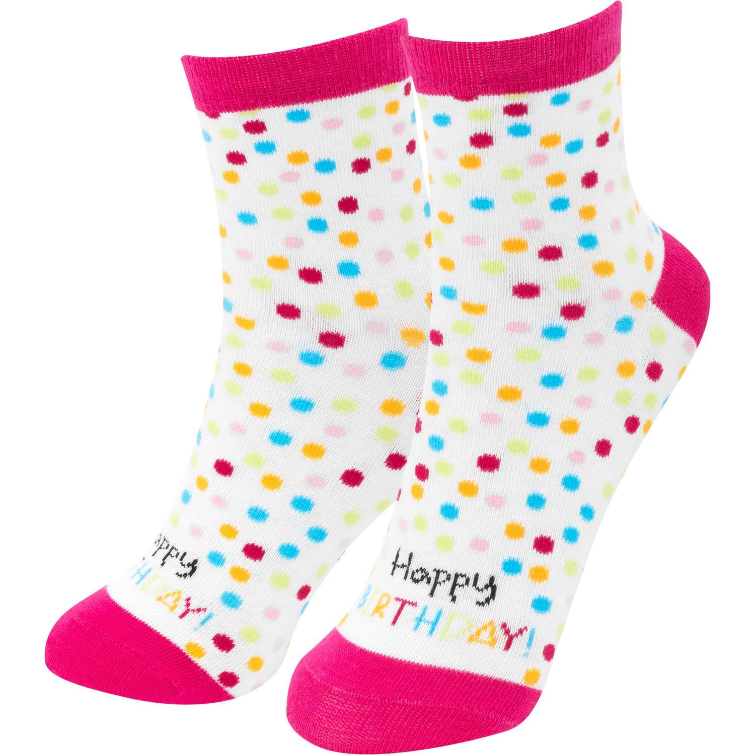 Calzini Magici GRUSS & CO Per Donna | 20° Compleanno | Size 36-40 | Si Svelano In Acqua | Divertenti E Colorati - 3