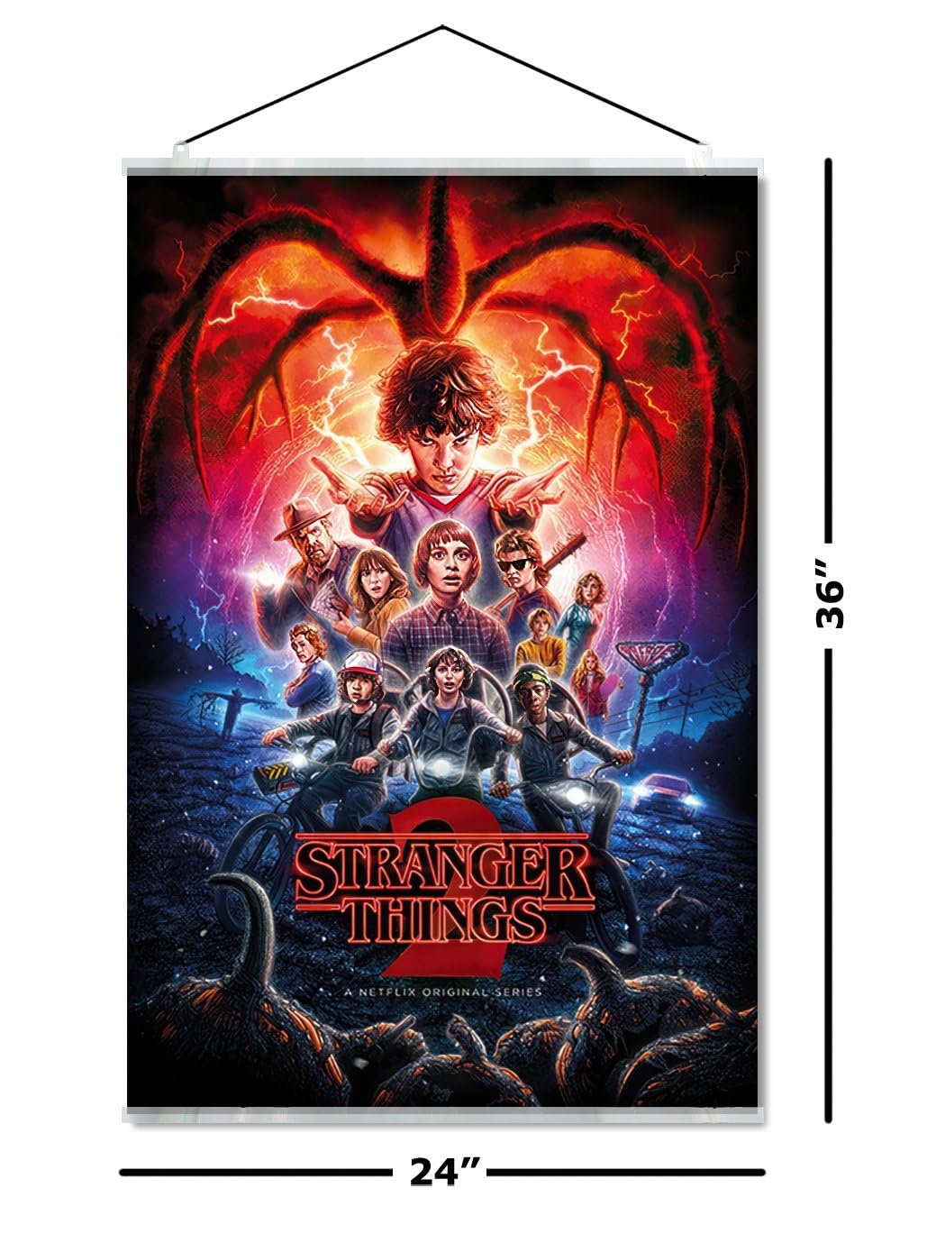 Amazon.co.jp: Stranger Things 2 - テレビ番組ポスター (シーズン2