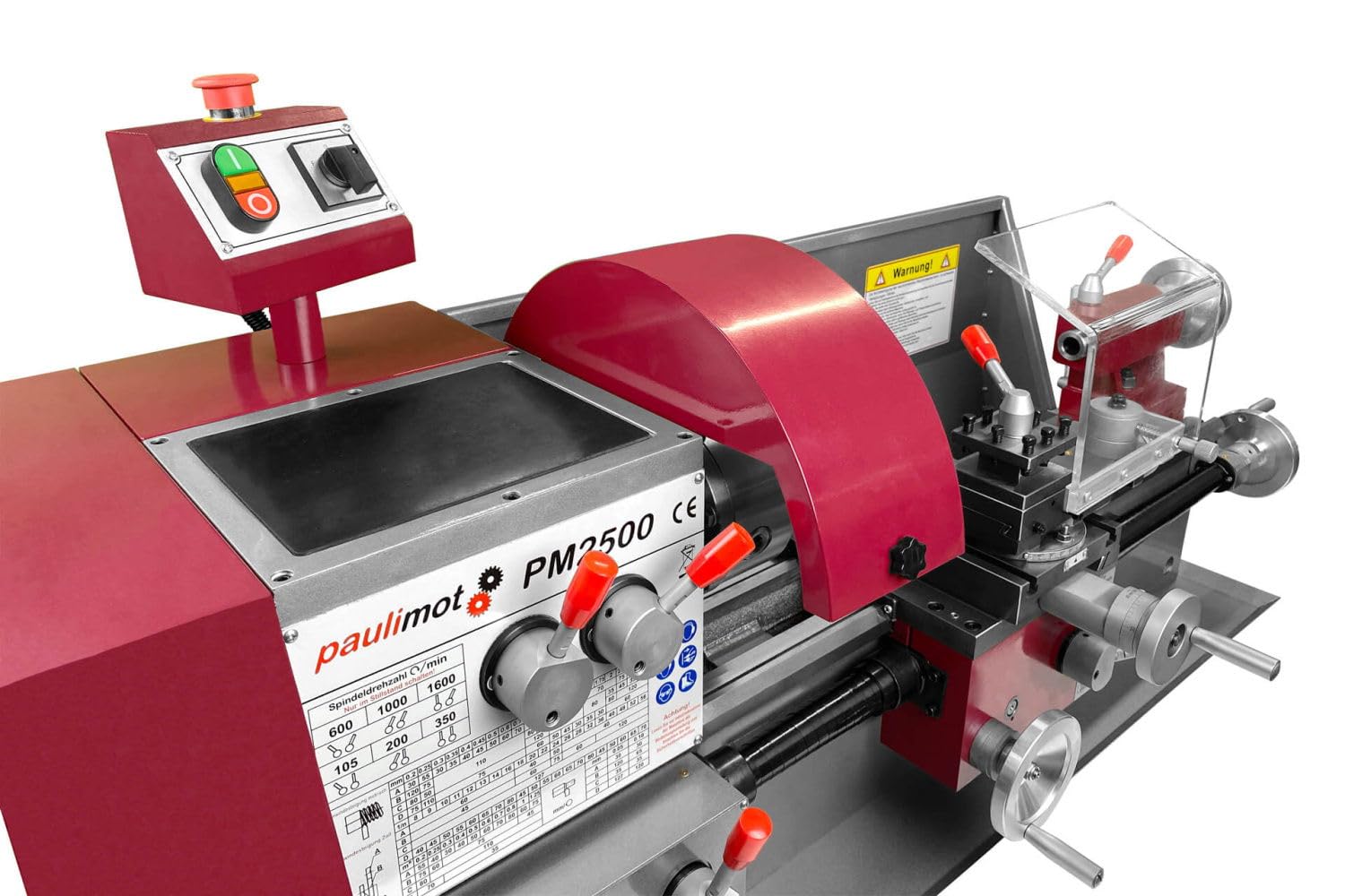 PAULIMOT Drehmaschine PM2500 mit 400 Volt Motor