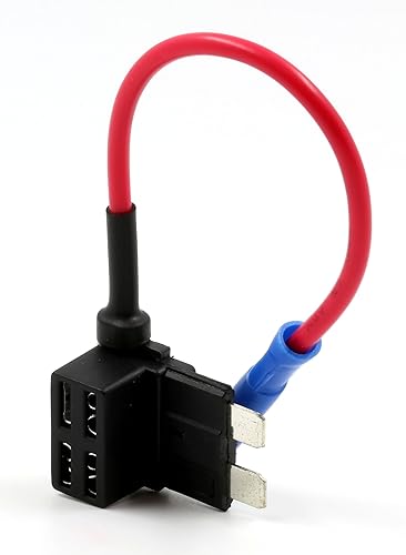 Miniatura 3 de ENVIO rápido Add circuito ATO ATC Fuse Tap Add On Adapter Auto Car Terminal de doble circuito + Fusible Set 5, 7.5, 10, 15, 20 Amperios