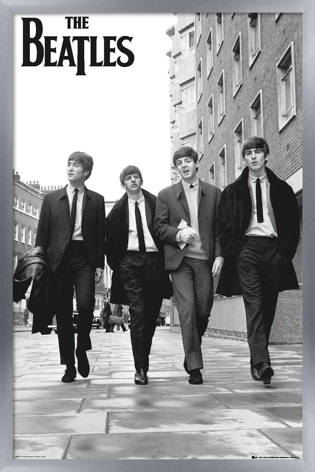 Amazon.com: Trends International The Beatles - In London Wall