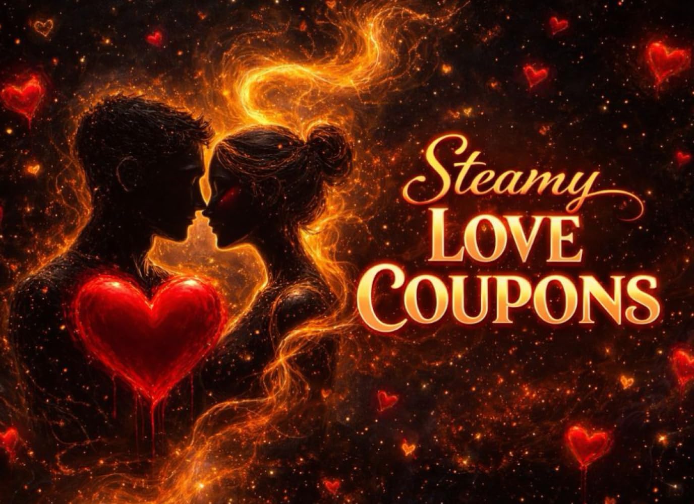 Steamy Love Just Between Us: A Private Love Coupon Book for Couples      Paperback – January 25, 2026