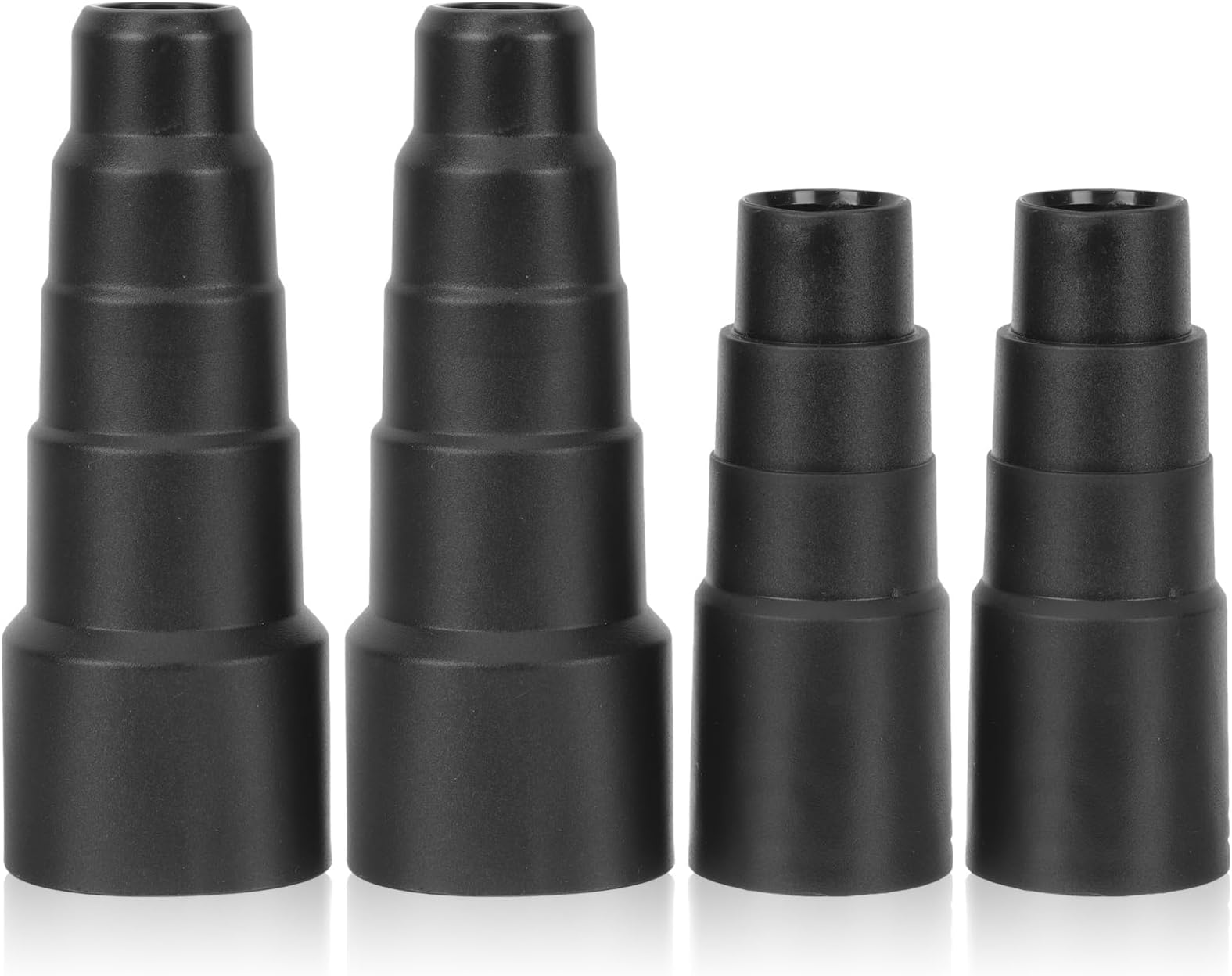 真空ホースコネクタ プラスチック製掃除機ホースアダプター 日常使用の掃除機部品 家庭用クリーナー接続用 多機能添付アクセサリー 4個セット
