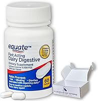 Vista 1 de Lactase Fast Acting- Suplemento digestivo lácteo, 60 cápsulas (paquete de 1)